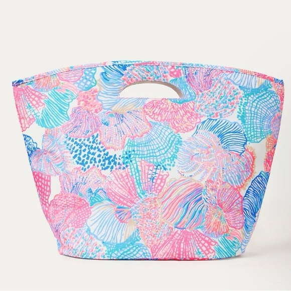 Lilly Pulitzer Handbags - Lilly Pulitzer Cooler Tote Bag Multi Roar of the Seas NWT
